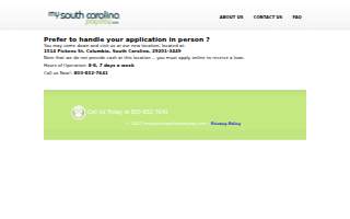 my south carolina payday website