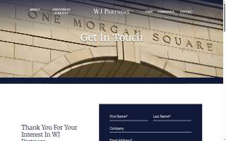 WJ Partners website