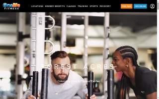 Onelife Fitness - Forest Acres website