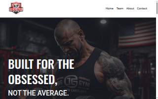 The Original Gym website