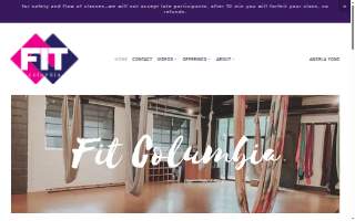 Fit Columbia website