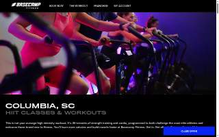 Basecamp Fitness Columbia website