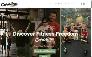 Carolina CrossFit website