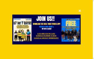 Boss Fit Nation website