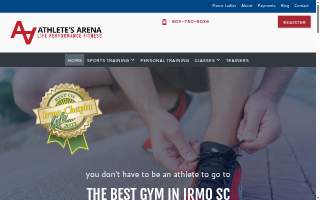 Athlete's Arena website