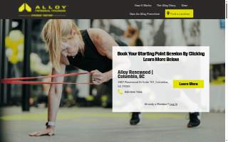 Alloy Personal Training Rosewood website