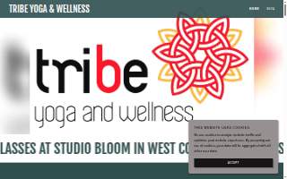 Tribe Yoga and Wellness website