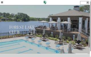 Forest Lake Club website