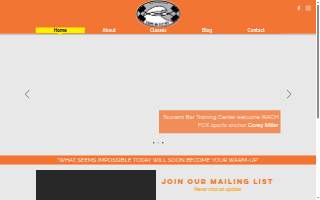 Tsunami Bar Training Center website