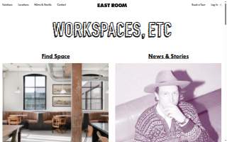 East Room website