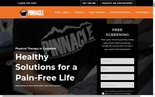 Pinnacle Physical Therapy & Personal Training - Columbia website