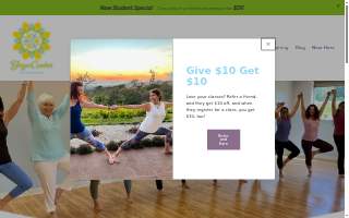 Yoga Center of Columbia website