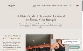 Powerhouse Pilates website