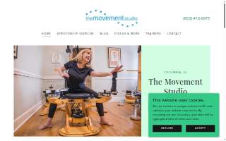 The Movement Studio website