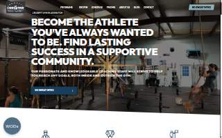 CrossFit Lodestar website