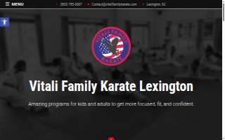 Vitali Family Karate website