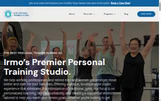Elite Personal Training website