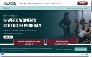 Fitness Together Columbia website