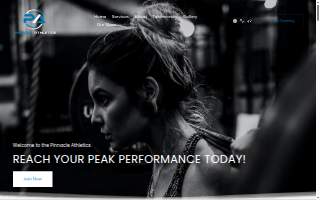 Pinnacle Athletics Columbia website