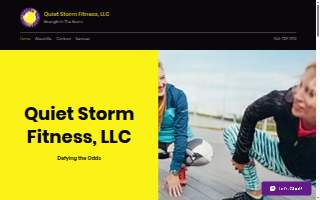 Quiet Storm Fitness, LLC website