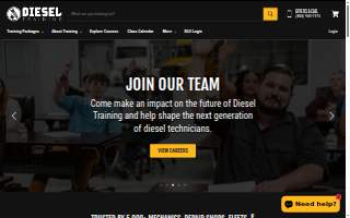 Diesel Training Columbia website