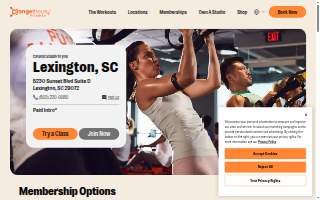 Orangetheory Fitness of Lexington website