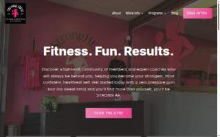 StrongHER LLC website