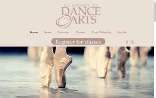 Academy of Dance Arts website