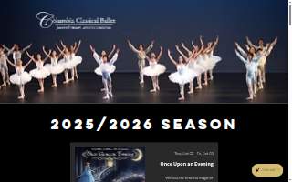Columbia Classical Ballet website