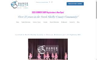 Dance South website