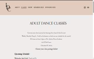 Ignited Dance Collective website