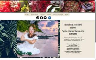 Pacific Islands Dance Arts website