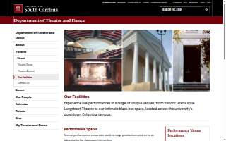 Drayton Hall Theatre website