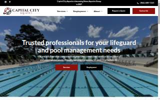 Capital City Aquatics website