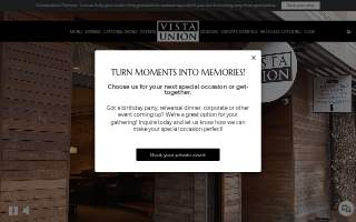 Vista Union website