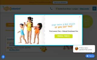 Goldfish Swim School - Lexington website