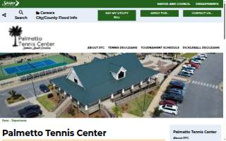Palmetto Tennis Center website