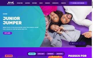 Altitude Trampoline Park - Columbia website