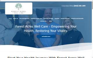 Forest Acres Well Care website