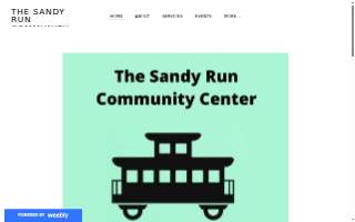 Sandy Run Community Center website