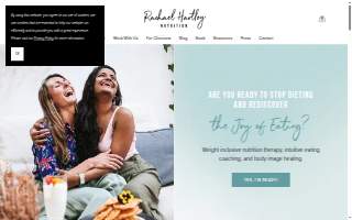 Rachael Hartley Nutrition website