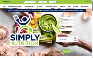 Simply Nutrition website