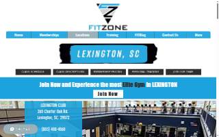 FitZone - Lexington website