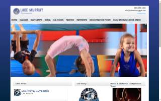 Lake Murray Gymnastics website
