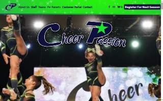 Cheer Passion Allstars website