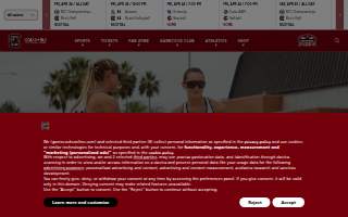 Long Football Center website