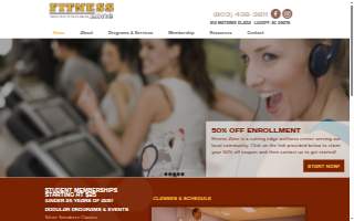Fitness Zone: Health and Fitness Club website