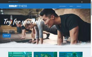 Rivalry Fitness website