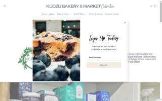 Kudzu Bakery & Market Columbia website