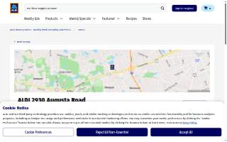 ALDI of West Columbia website
